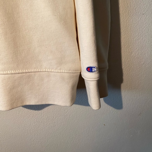 Cream Champion Sweater - Picture 3 of 4